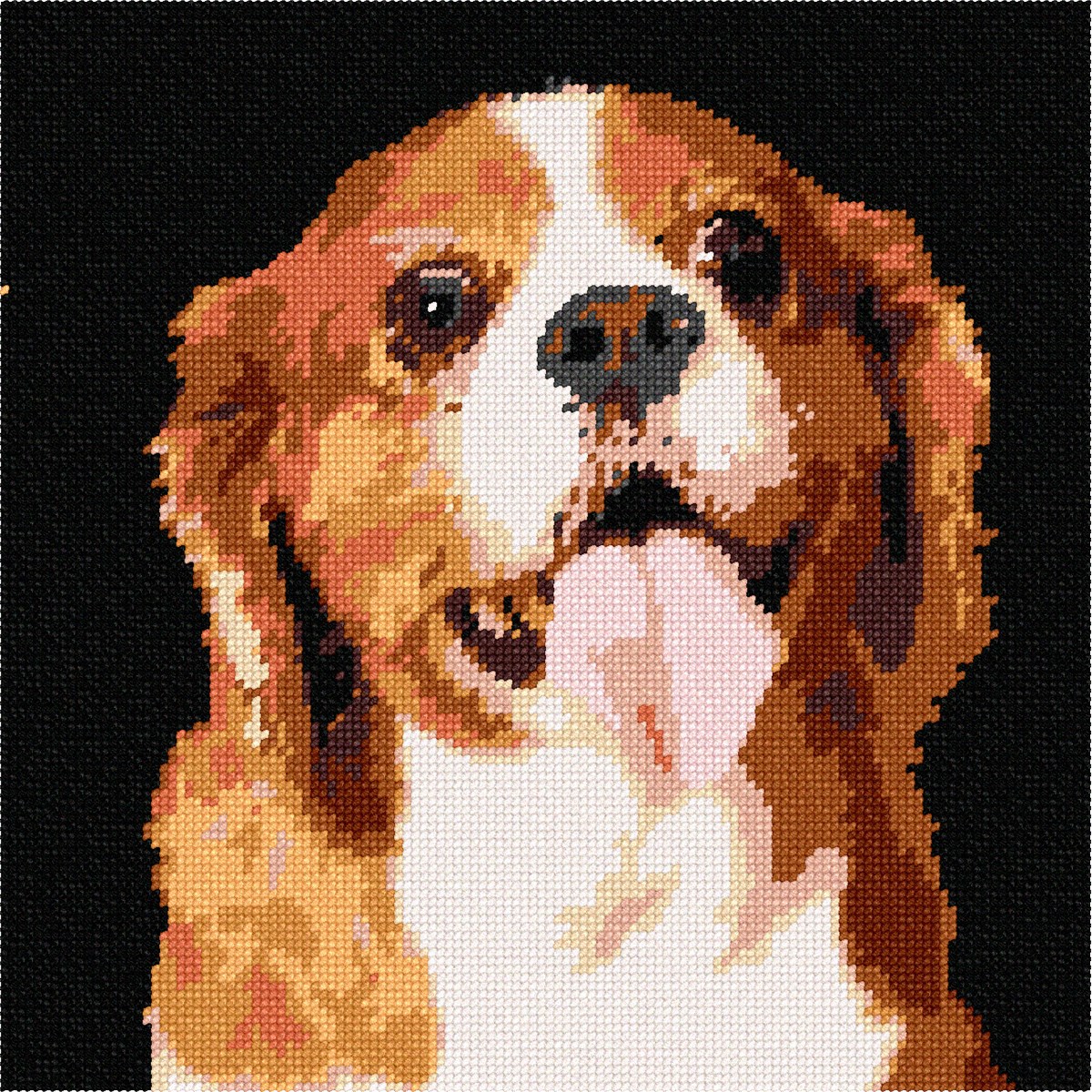 Dog//Animal Chihuahua Needlepoint Kit or Canvas