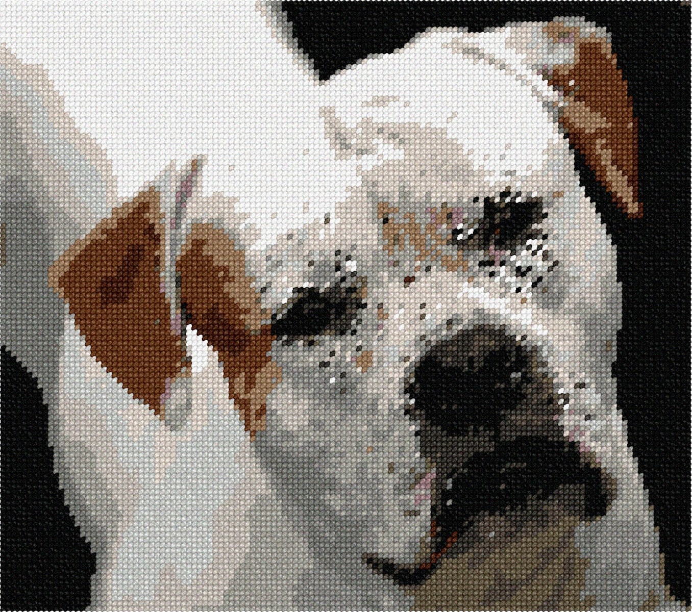 Dog//Animal Chihuahua Needlepoint Kit or Canvas