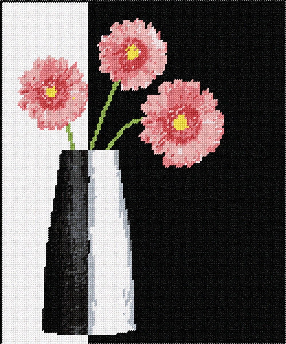 Grevillea Needlepoint Kit or Canvas Floral//Flower//Nature