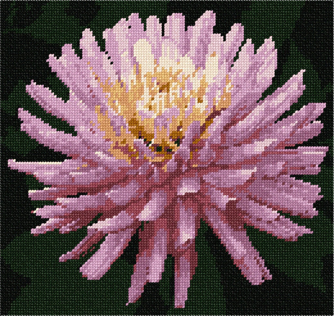 Grevillea Needlepoint Kit or Canvas Floral//Flower//Nature